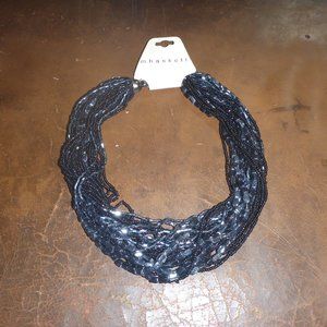 Woman's Multi Strand Beaded Choker Necklace
